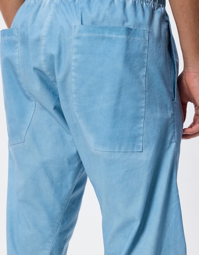 Surrounded By Ghosts - The Vanadium Linen Drawstring Pants