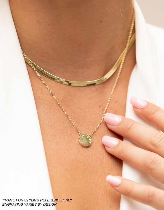 Mestige - Angel Number Necklace 333 - 18K Gold Plated