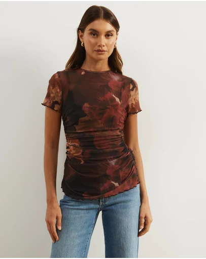 Atmos&Here - Elsie Mesh Top