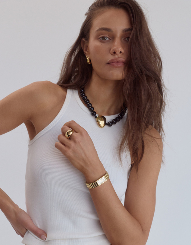 CENDRE - Plaza Necklace 14K Gold