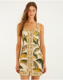 Farm Rio - Trancoso Sand Mini Dress