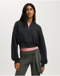 Cotton On - Oversized Zip Through Hoodie