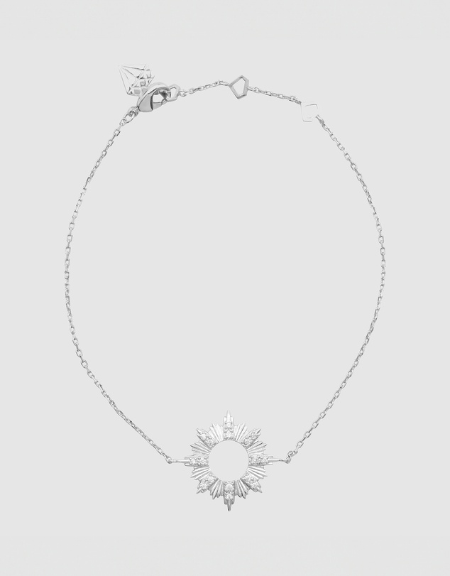 Wanderlust + Co - Sunseeker Silver Bracelet
