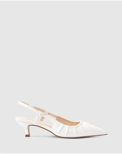 Verali - Lucius Slingback Kitten Heels