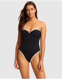 Seafolly - Ring Front Bandeau One Piece