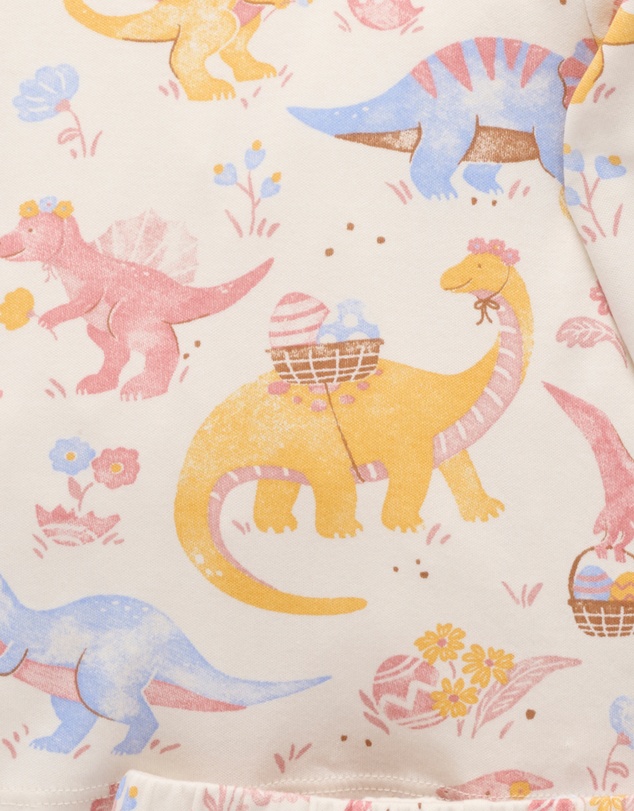 Purebaby - Dino Pyjama Set -Kids-Babies