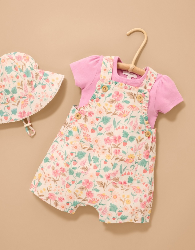 Purebaby - Linen Blend Sunhat- Kids-Babies