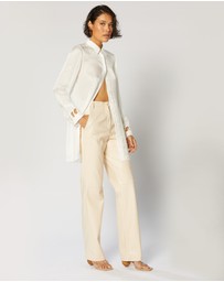 Winona -  Aubrey Shirt Dress White