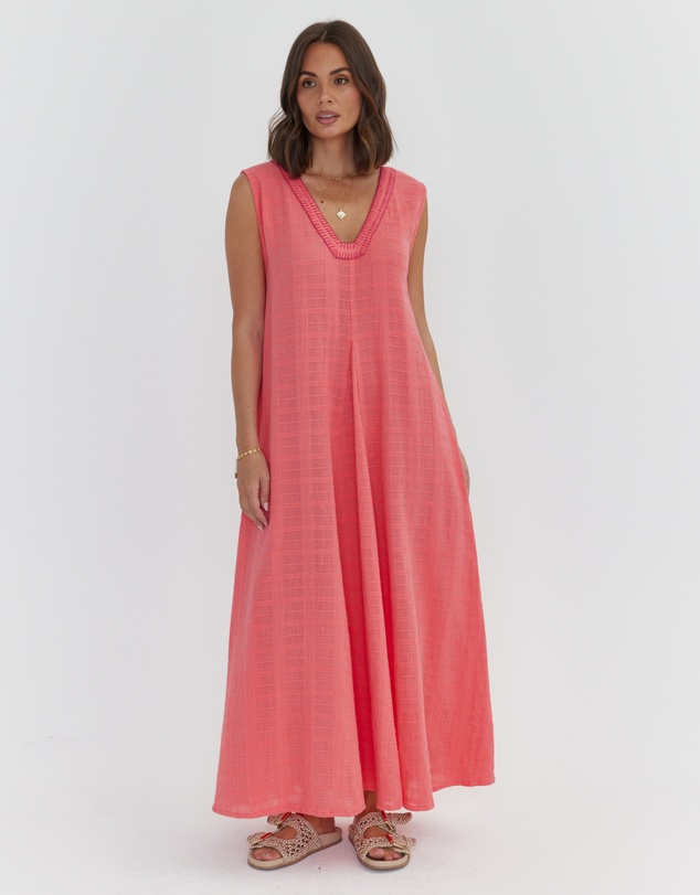 ALEXANDRA - Lyla Dress Coral