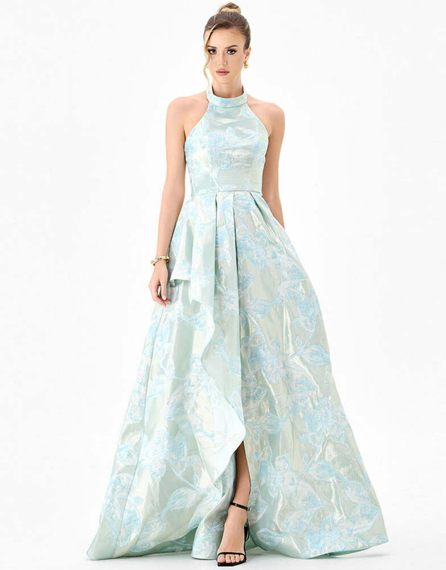 Bariano - Atila High Neck Gown