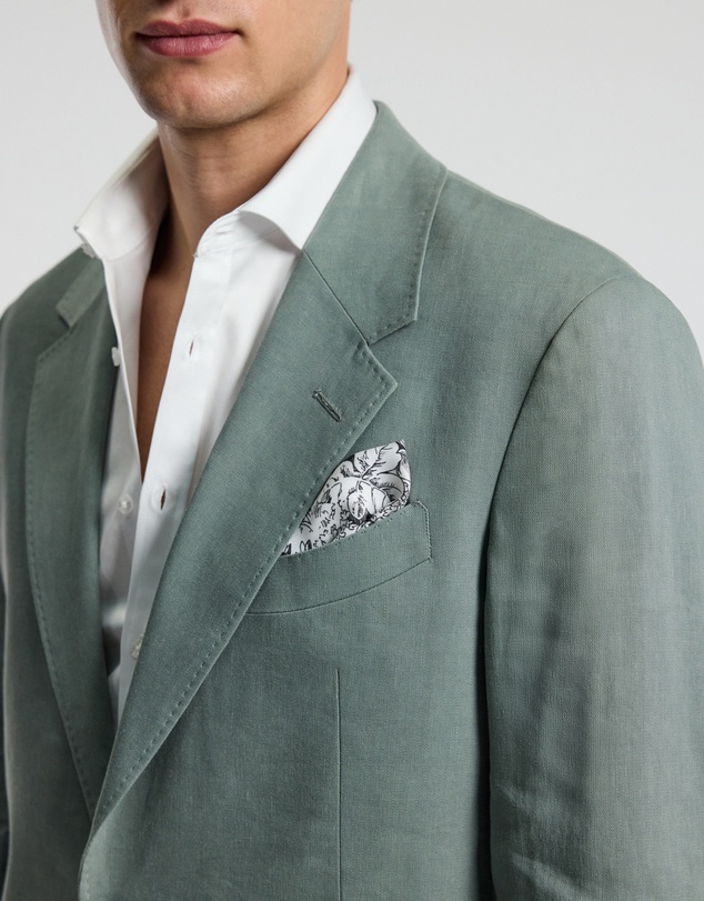 Calibre - Stretch Linen Suit Jacket Neo Green