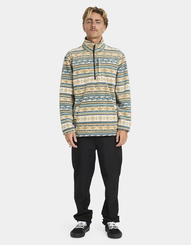 Billabong - Mens Boundary Mock Neck Fleece Top