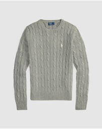 Polo Ralph Lauren - Cable-Knit Cotton Crewneck Sweater