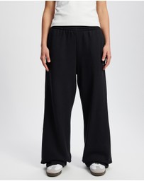 adidas Originals - Essentials Wide Leg French Terry Pants