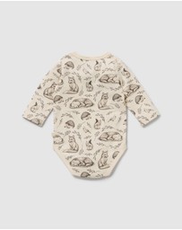 Wilson & Frenchy - Foxglove Forest Organic Bodysuit - Babies