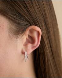 Astrid & Miyu - Illusion Crystal Hoops