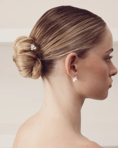 The White Collection - Aria - 8mm Crystal Bridal Hair Pin Trio