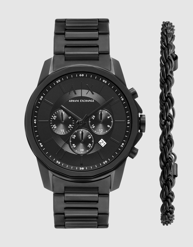 Armani Exchange - Black Chronograph Watch