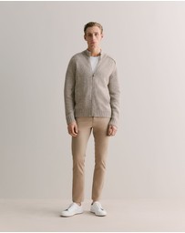 Trenery - Regular Fit Five Pocket Travel Pant in Desert