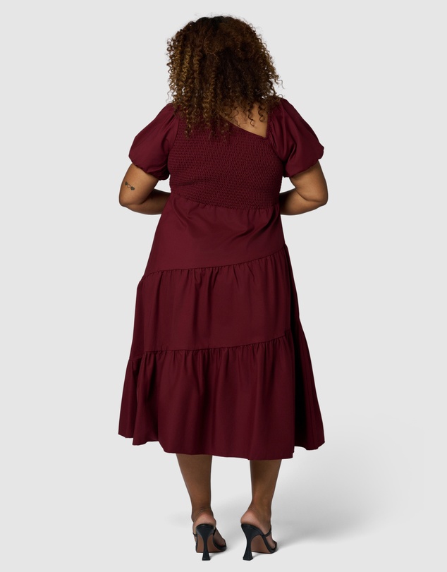 Something 4 Olivia - Miley Asymmetric Midi Dress