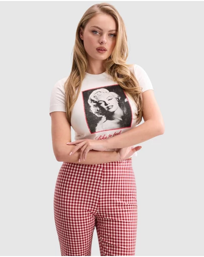GUESS - Eco Marilyn Crop T-Shirt