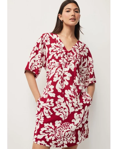 NEXT - Oversized Kaftan with Linen