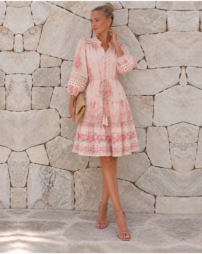 Esther & Co - Erich Dress - Tassel Bloom