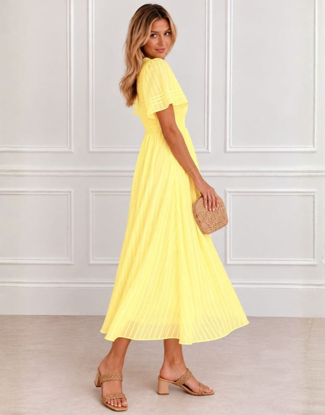 Esther & Co - Iolana Dress - Sunshine