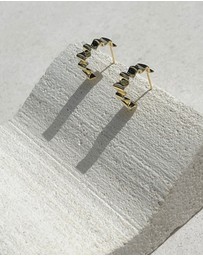 SAINT VALENTINE - Franca Hoops - Gold