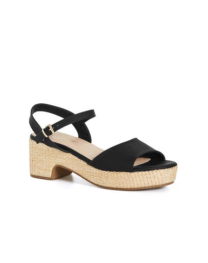 City Chic - Wide Fit Visionary Platform