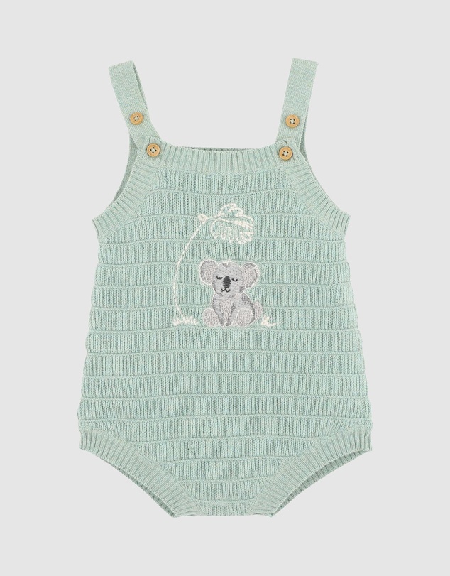 Bebe by Minihaha - Ivan Organic Knitted Koala Bodysuit - Babies