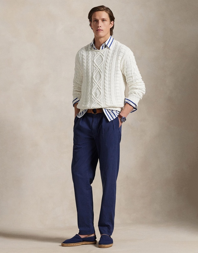 Polo Ralph Lauren - Slim Tapered Fit Pleated Twill Pants