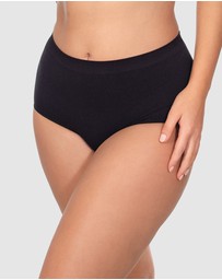 B Free Intimate Apparel - Seamless Cotton Full Briefs - 3 Pack
