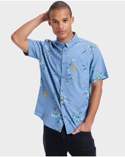 Quiksilver - Mens Apero Classic Short Sleeve Shirt