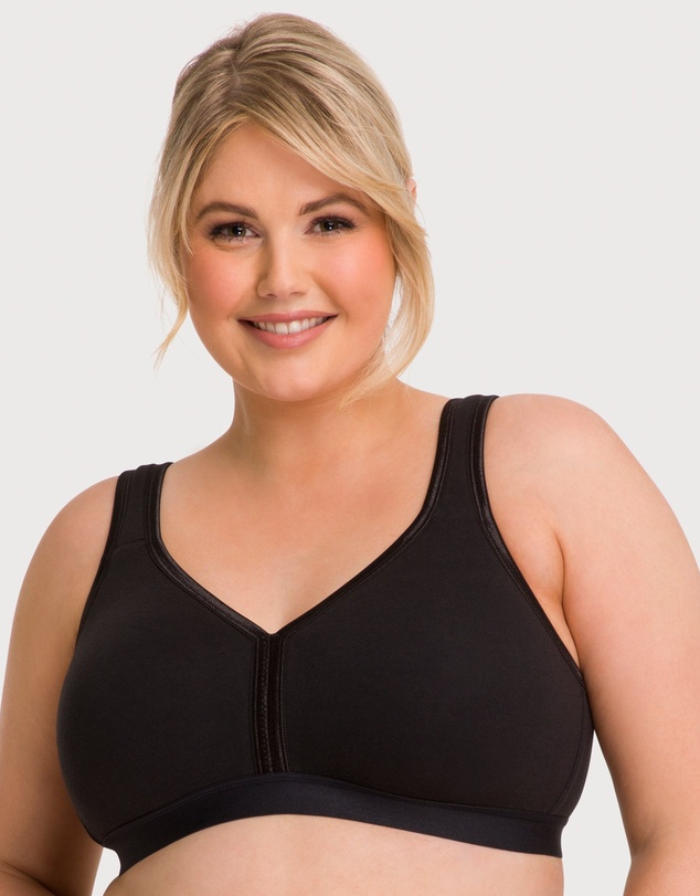 Ava & Audrey  - Ava & Audrey Faye Cotton Wire-free Support Bra