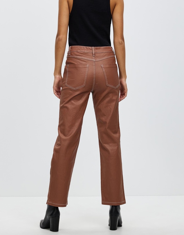 DRICOPER DENIM - Betzy Coated Copper Jeans