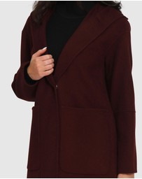 Belle & Bloom - Walk This Way Wool Blend Oversized Coat