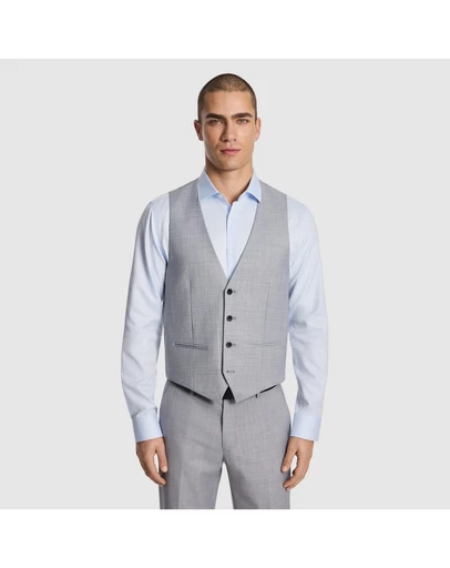 yd. - Bank Wool Blend Waistcoat