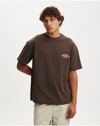 Cotton On - Box Fit Text T-Shirt