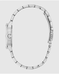 GUESS - GUESS Ladies Silver-Tone Analogue Watch
