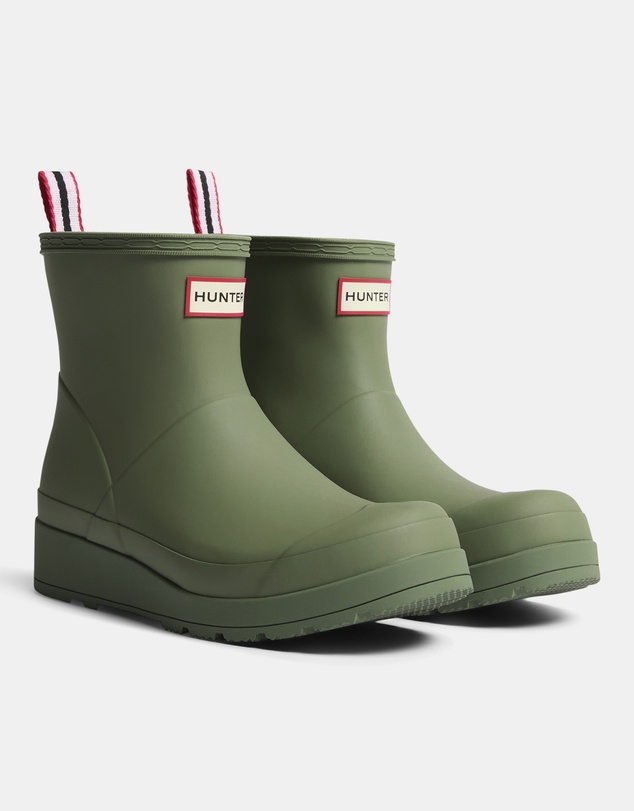 Hunter - Women’s Play Short Boot Lichen Green