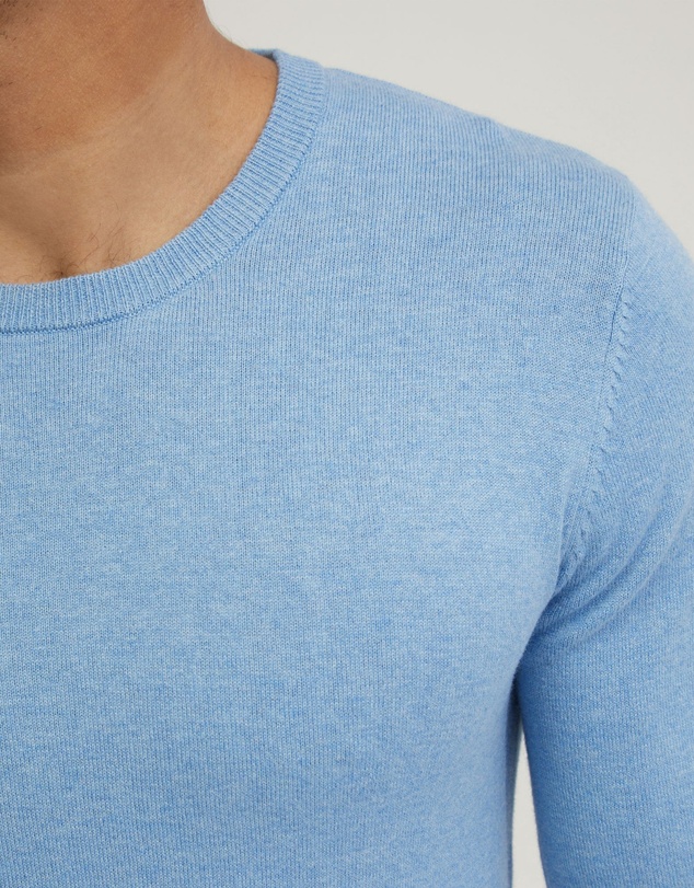 Oxford - Basic Crew Neck Cashmere Blend Top