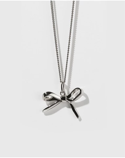 Meadowlark - Bow Charm Necklace