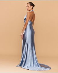 CATHERINE FERRARO - Zenia Halter Gown
