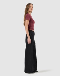 Rolla's - Classic Tee - Dark Cherry