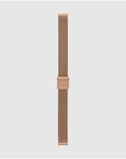 Fossil - Rose Gold-Tone Strap Bar - Ladies
