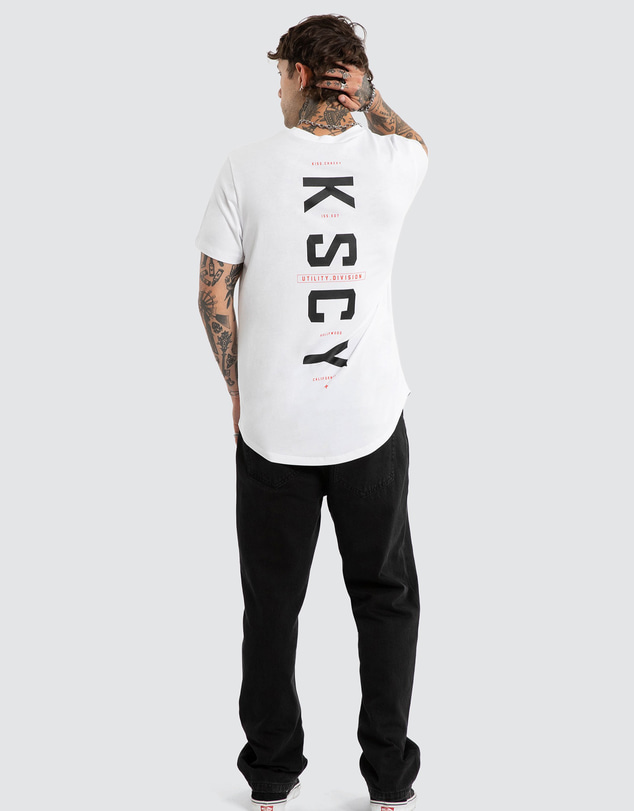 Kiss Chacey - Stamp Dual Curved Tee