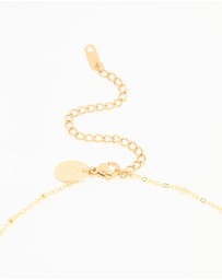Lovisa - Waterproof Gold Plated Stainless Steel Evil Eye Necklace