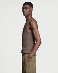 COS - Slim Ribbed Cotton Tank Top