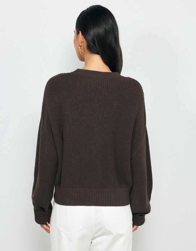 AERE - Cotton Cashmere Blend Relaxed Jumper